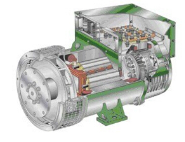 宁南发电机内部结构图